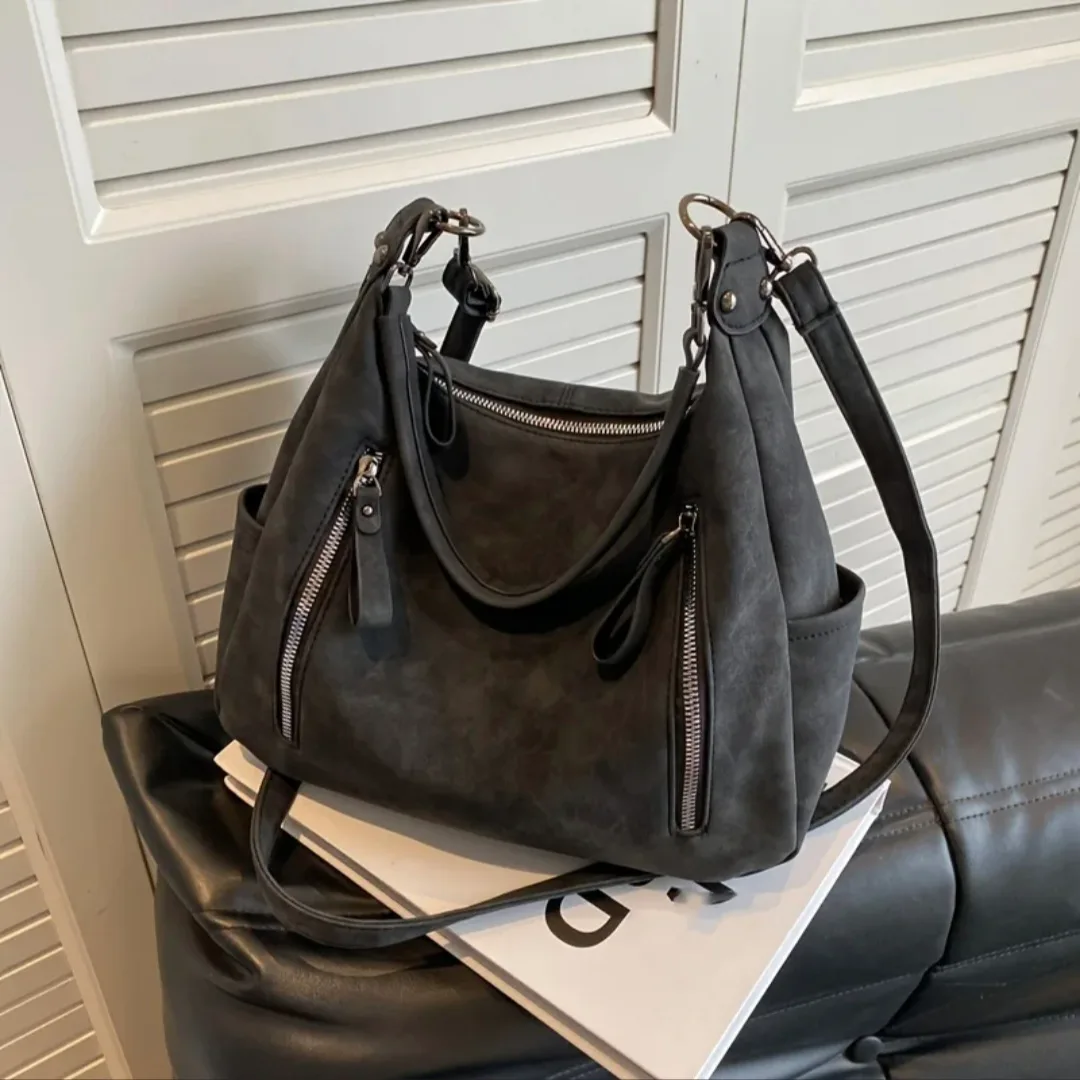 Grunge shoulder bag hobo sling bag thumbnail