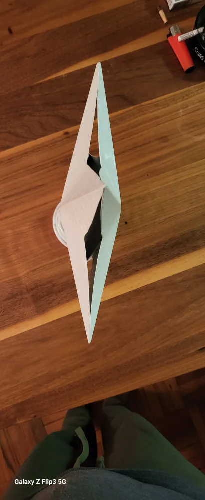 White Metal Christmas Tree Topper Star #freecycle image indicator(3)