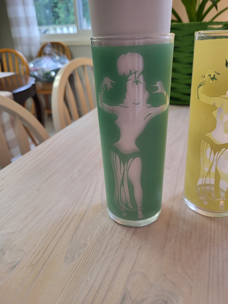 1950s Vintage Dominion collins glasses setof7 - photo 4
