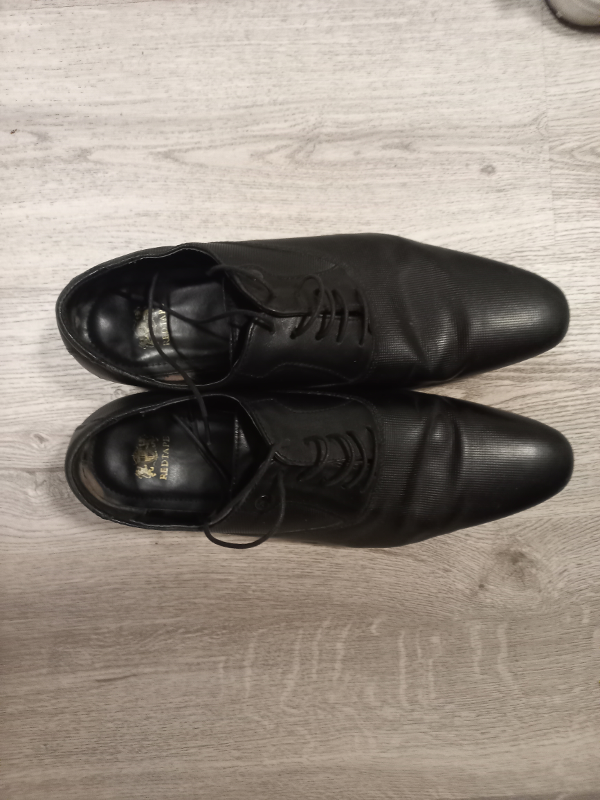 Black Leather Dress Shoes - photo 3