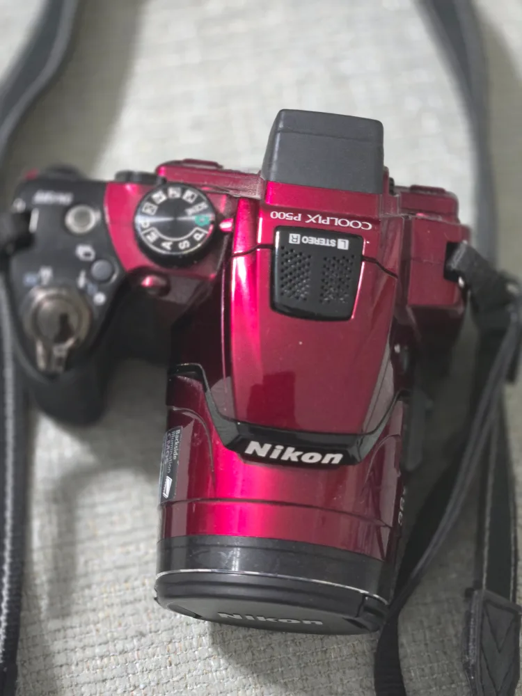 Nikon Coolpix P500 Digital Camera image indicator(2)