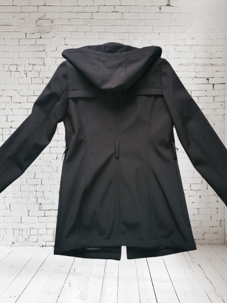 DKNY Waterproof Black Hooded Jacket - photo 2