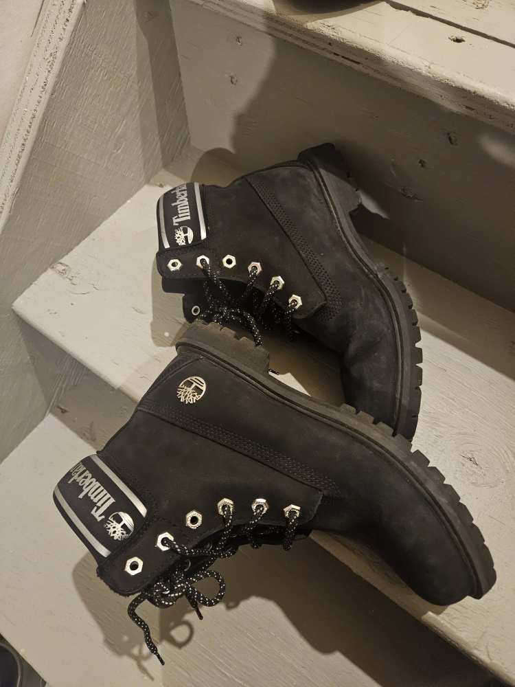 Timberland Black Boots size 9 - photo 3