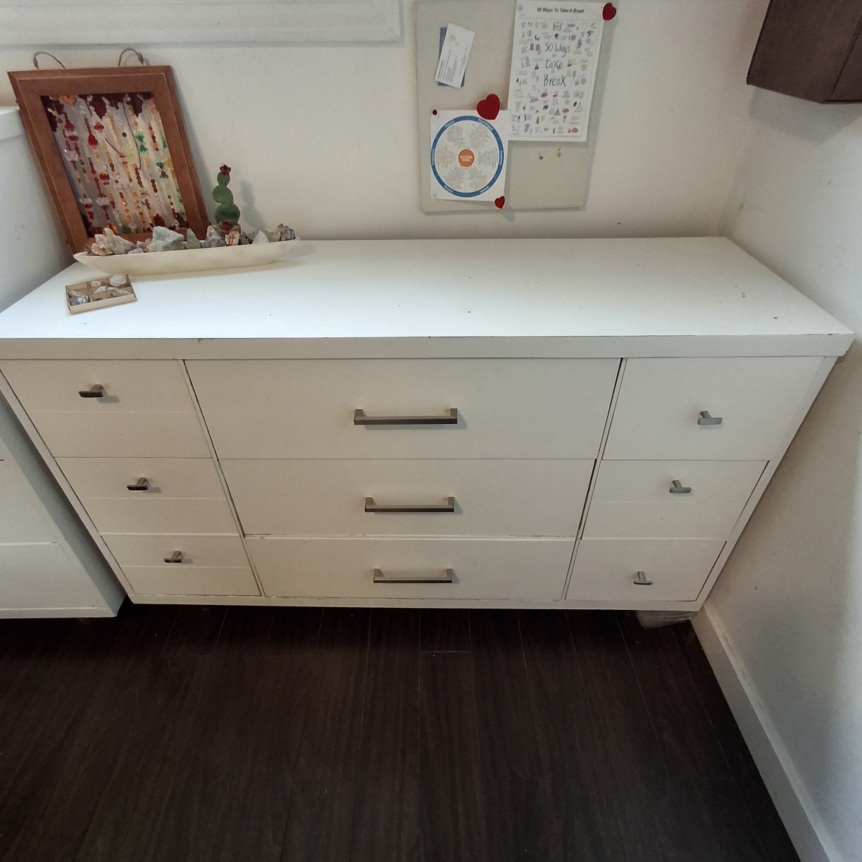 Canadian Made Solid Wood dresser with 9 drawers