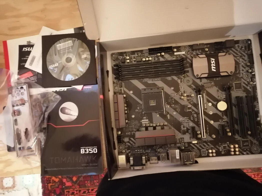 MSI B350 Tomahawk Motherboard - photo 2