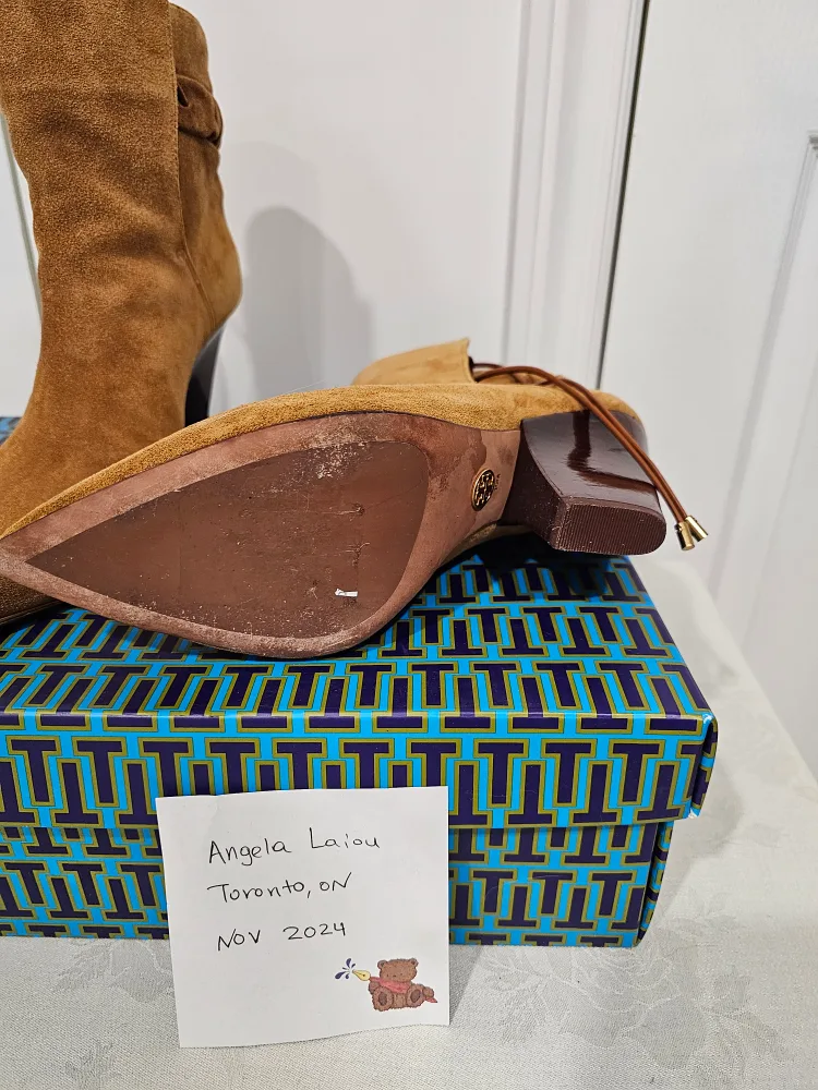 Tory Burch Suede Booties image indicator(5)