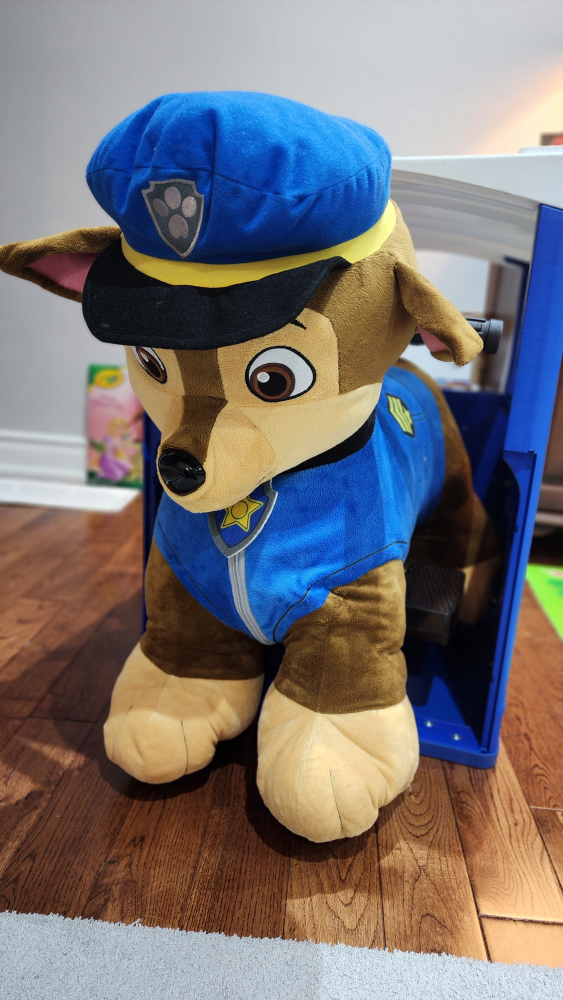 Paw Patrol Chase Plush Ride-on