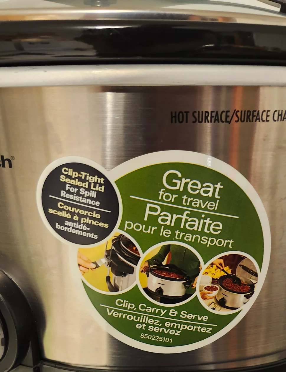 Hamilton beach crock pot/ slow cooker never used image indicator(5)