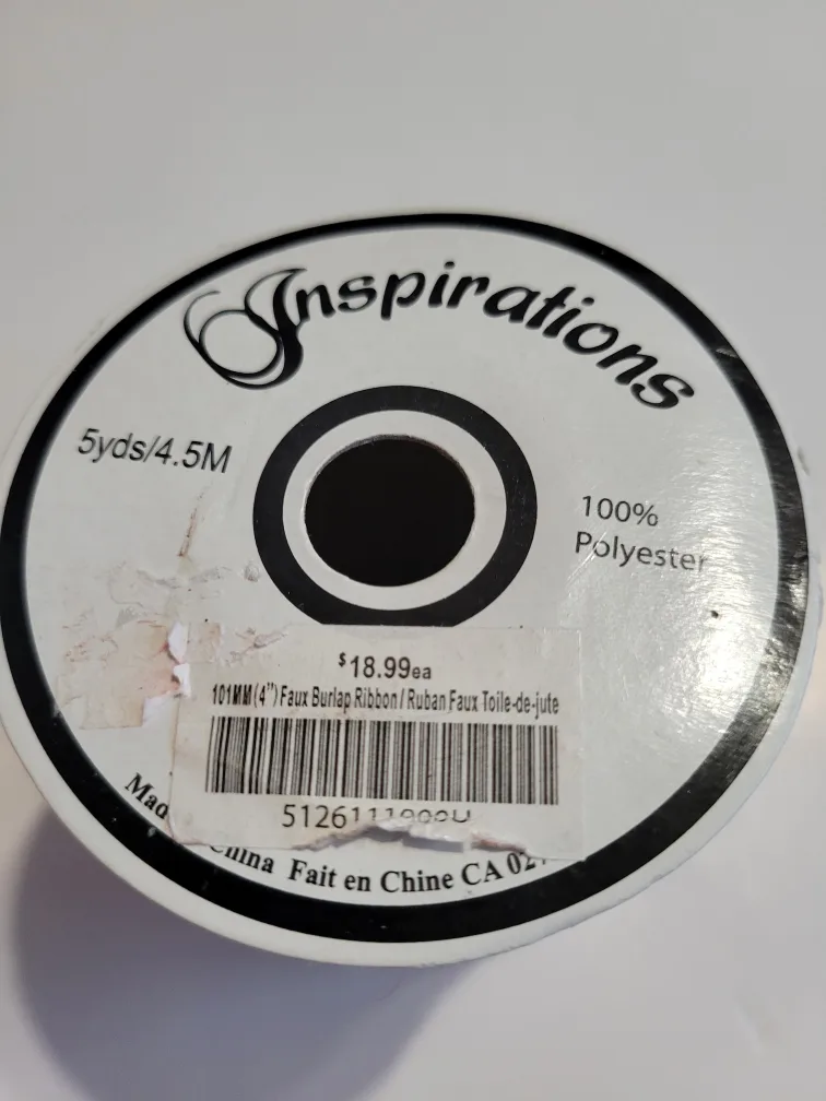 Red Plaid Burlap Ribbon image indicator(2)