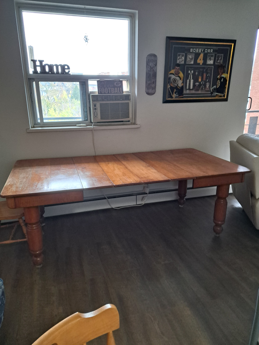 Antique Maple Extendable Table - photo 3