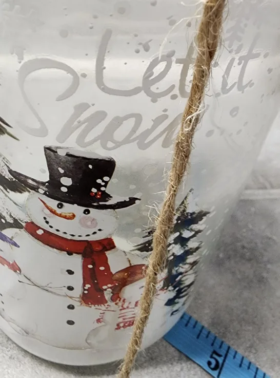 NEW Snowman LED Let It Snow Christmas Decor Bottle image indicator(5)