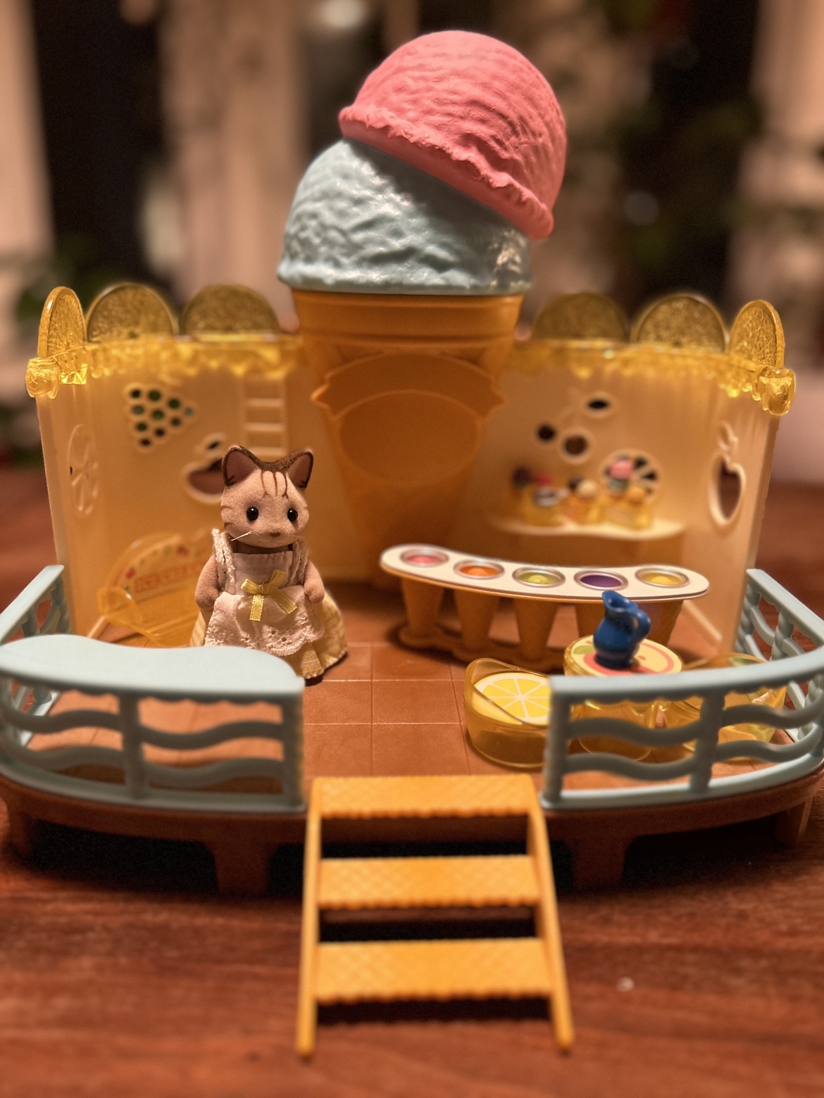 Calico Critters Ice Cream Shop