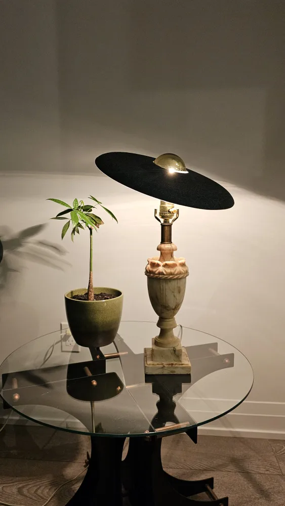 Vintage Alabaster Table Lamp thumbnail