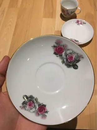 Vintage Teacup and Saucer Set image indicator(4)