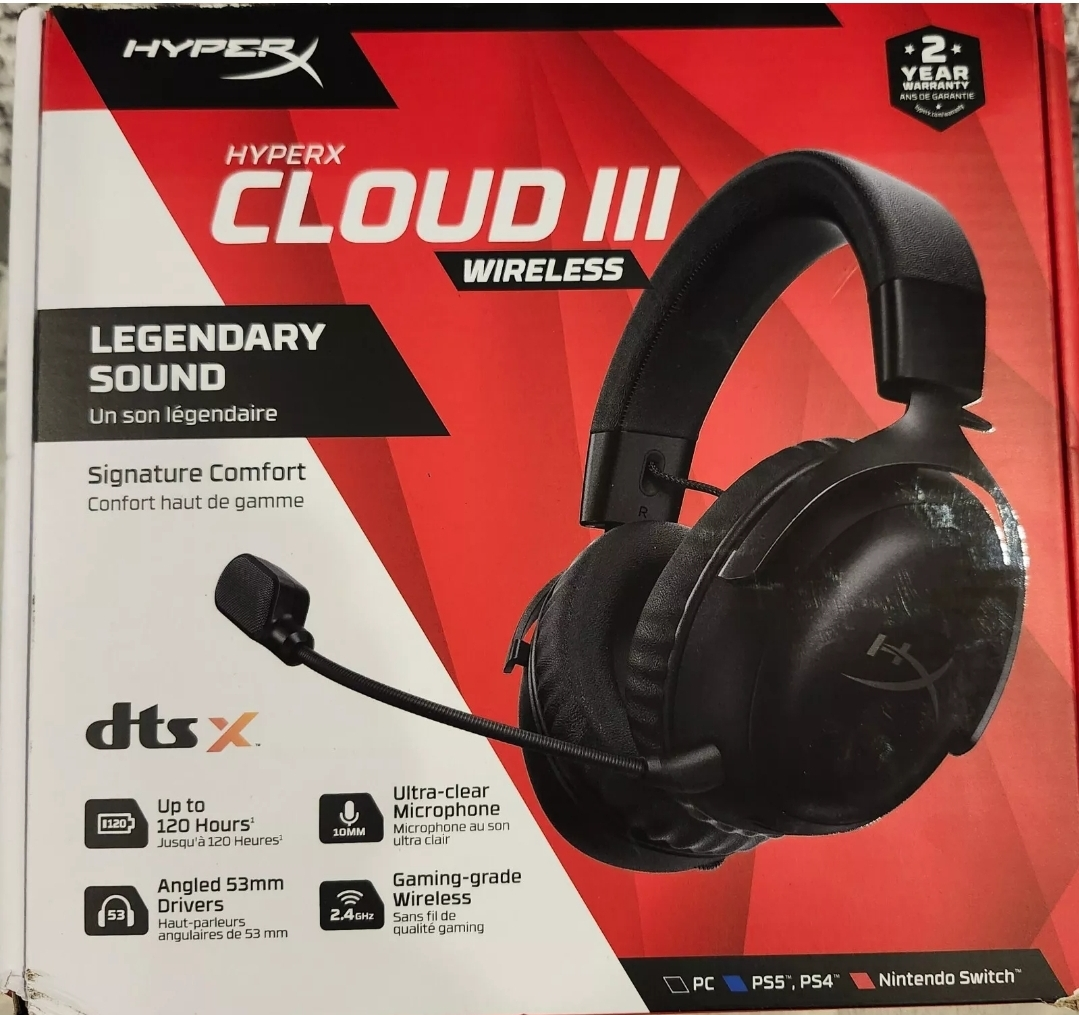 HyperX Cloud III Wireless Gaming Headset
