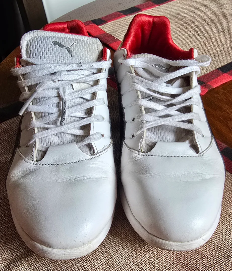 Puma Ferrari Mens Size EU39 White Sneakers image indicator(3)