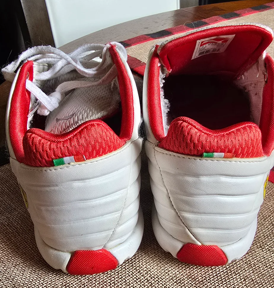 Puma Ferrari Mens Size EU39 White Sneakers image indicator(4)