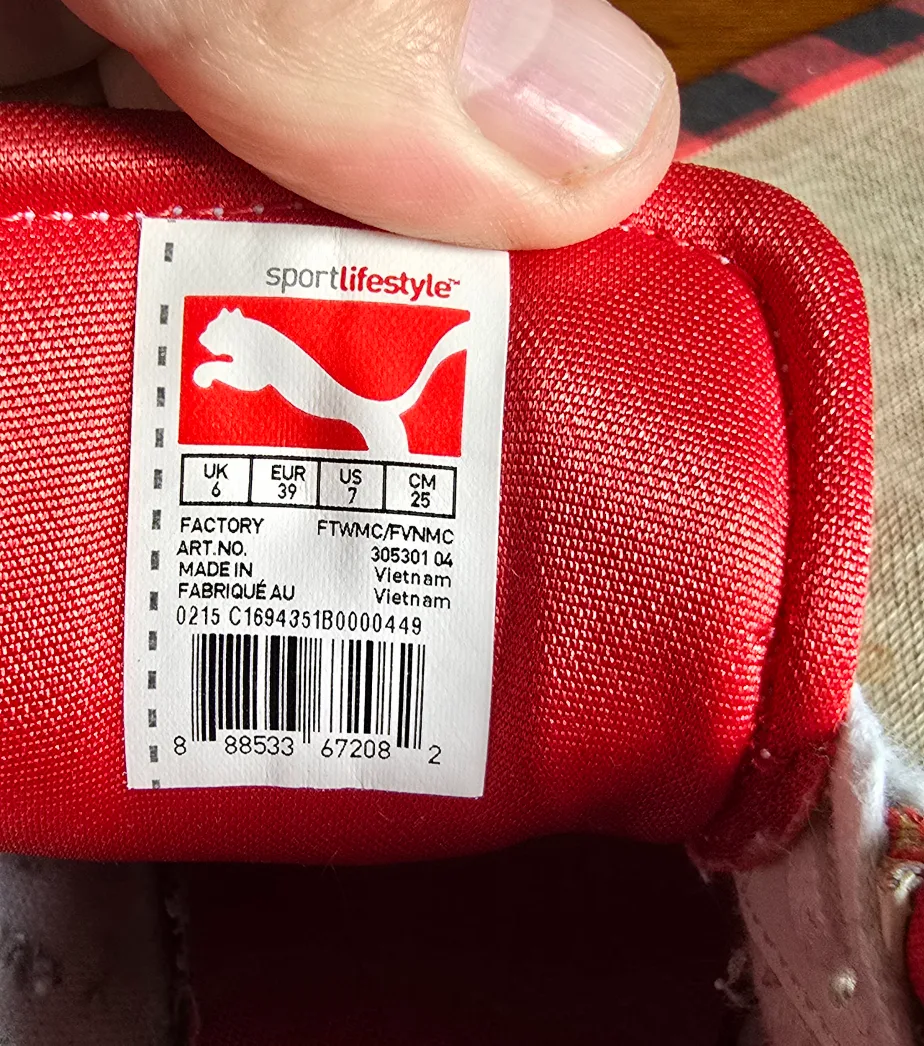 Puma Ferrari Mens Size EU39 White Sneakers image indicator(6)