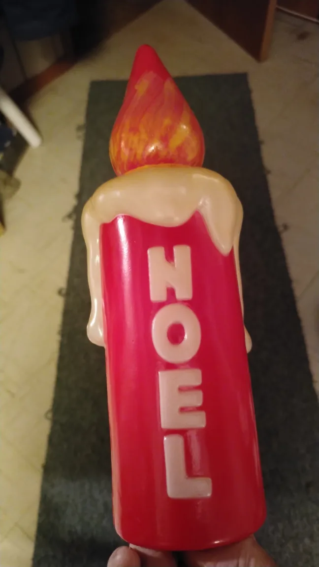 Vintage Red Noel Candle image indicator(2)