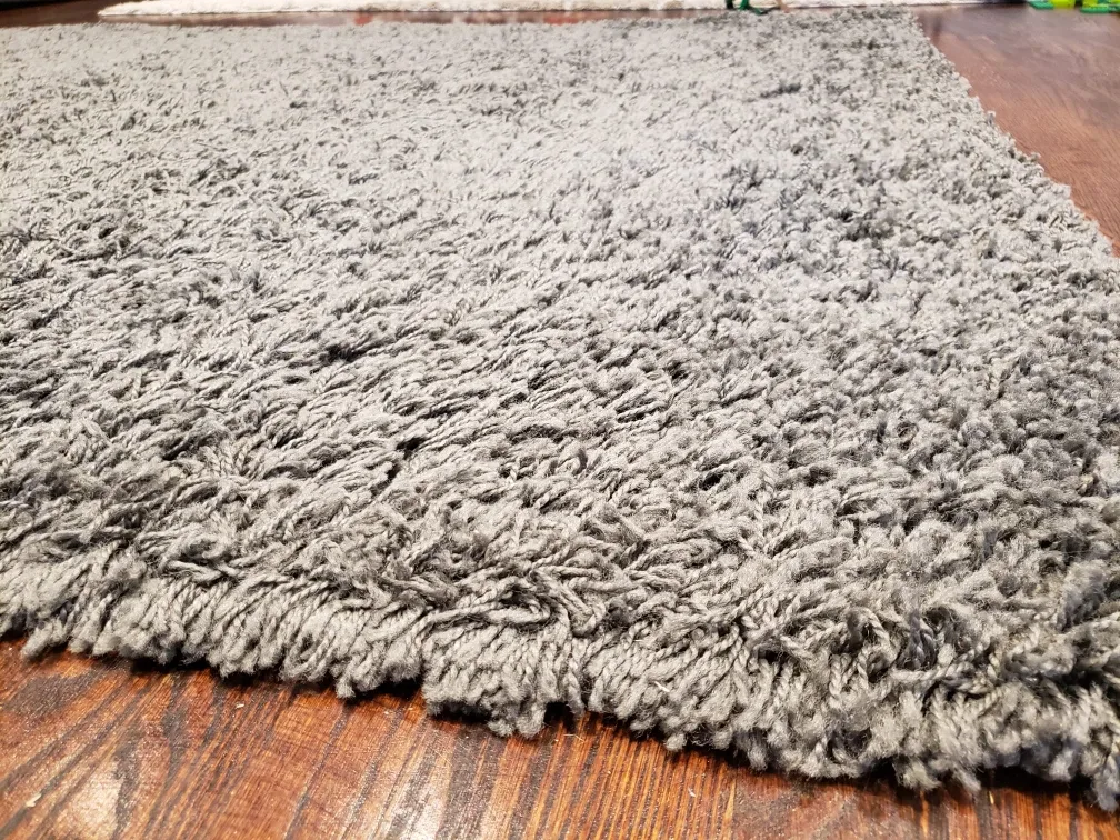 Wayfair Grey Shag Rug (99 inches x 60 inches) image indicator(2)