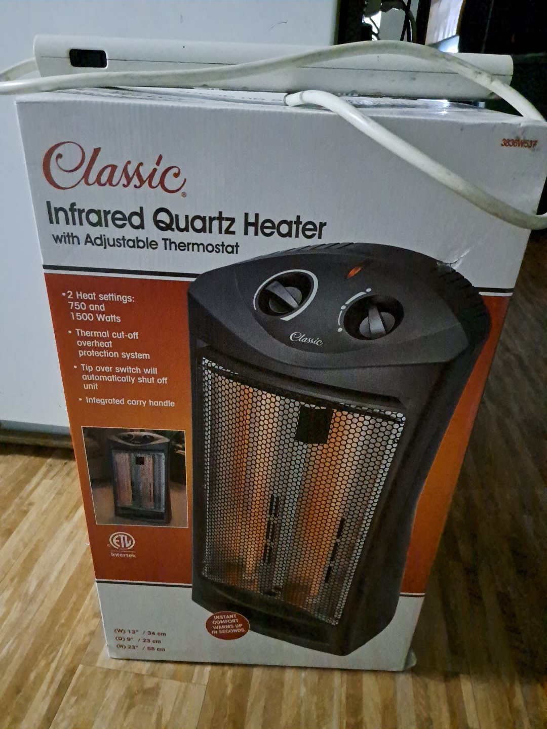 Classic Infrared Quartz Heater