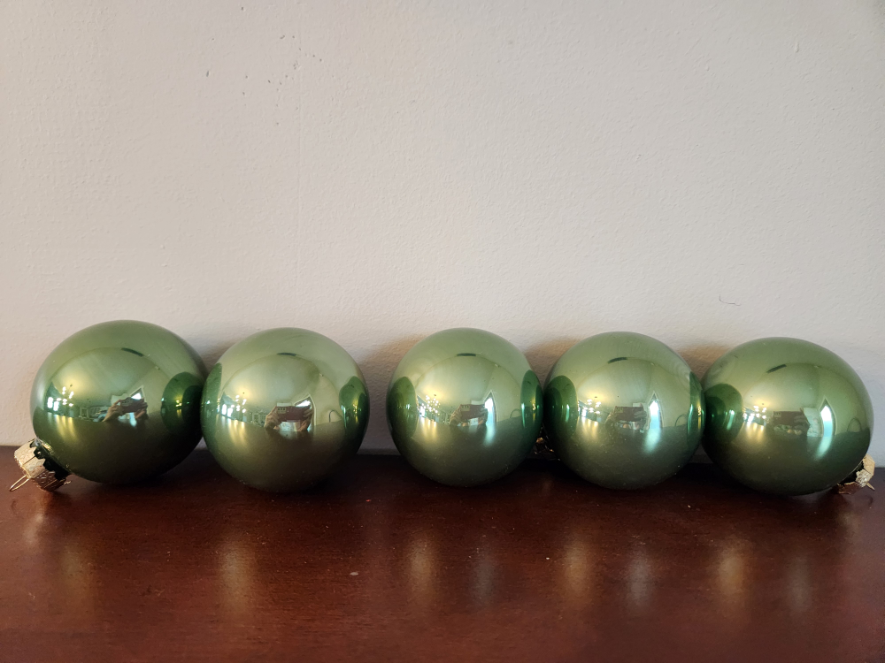 Set of 16 glass Christmas Ornaments - photo 3