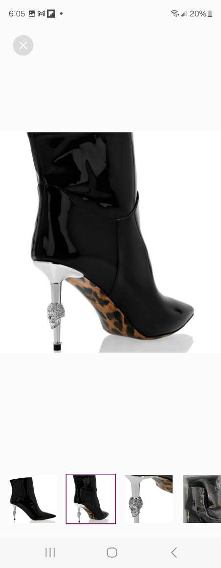 Philip Plein Skull Heel Boots - photo 2