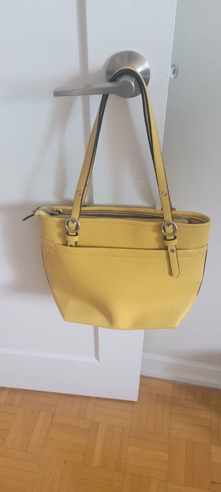 Yellow  Ann Klein purse image indicator(2)