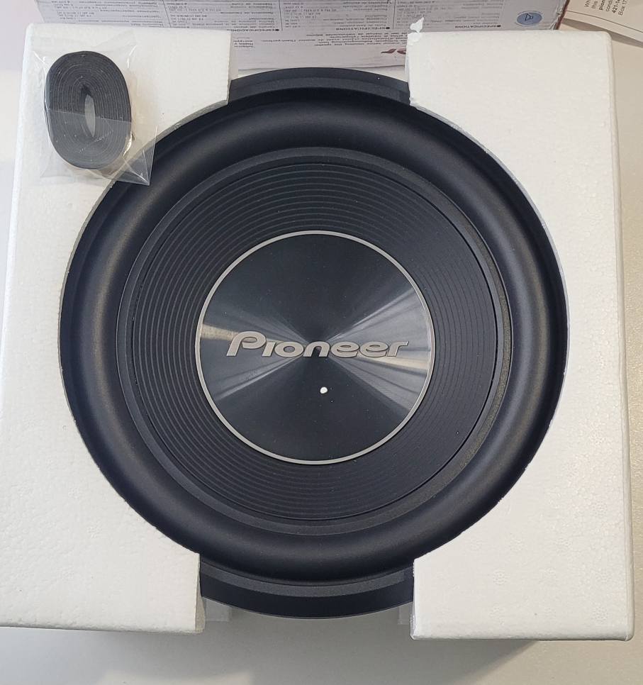 Pioneer TS-A250D4 10-inch Component Subwoofer