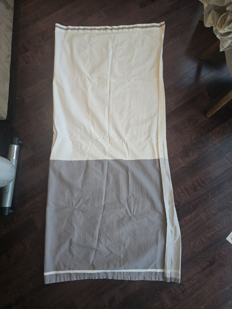 🧡 KASSATEX Fabric Shower Curtain