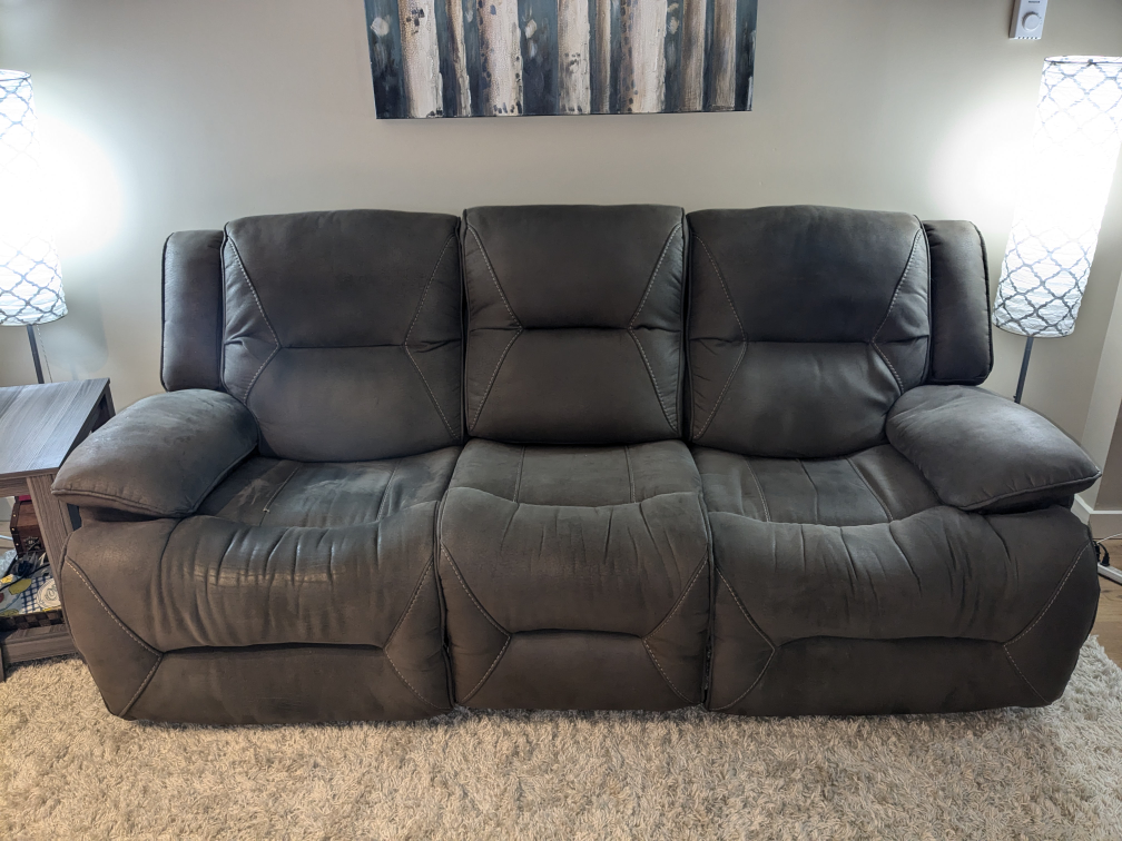 Dual Power Reclining Sofa