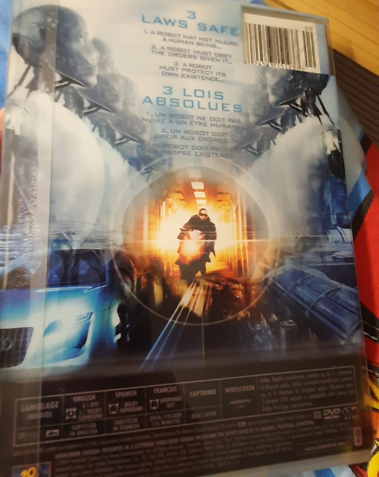 I, Robot Widescreen DVD - photo 2