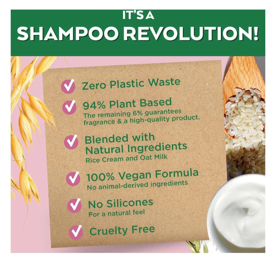 Garnier Oat Milk Shampoo Bar x 2 image indicator(4)