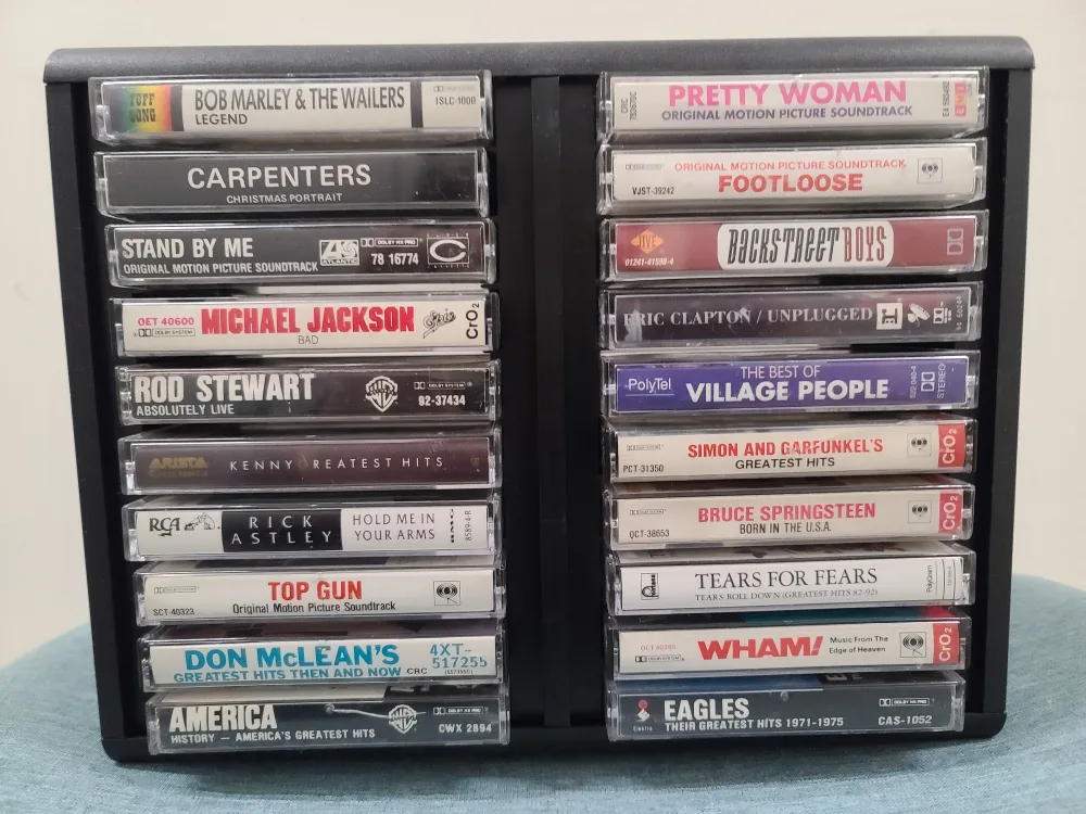 Cassette Tape Collection with Sony Walkman image indicator(3)