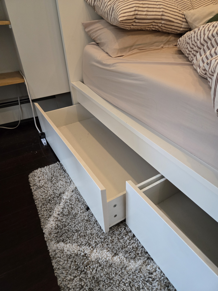 IKEA MALM Bed Frame with Storage - photo 3