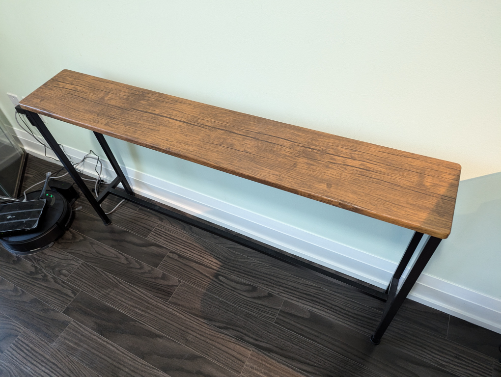 Wooden Console Table - photo 2