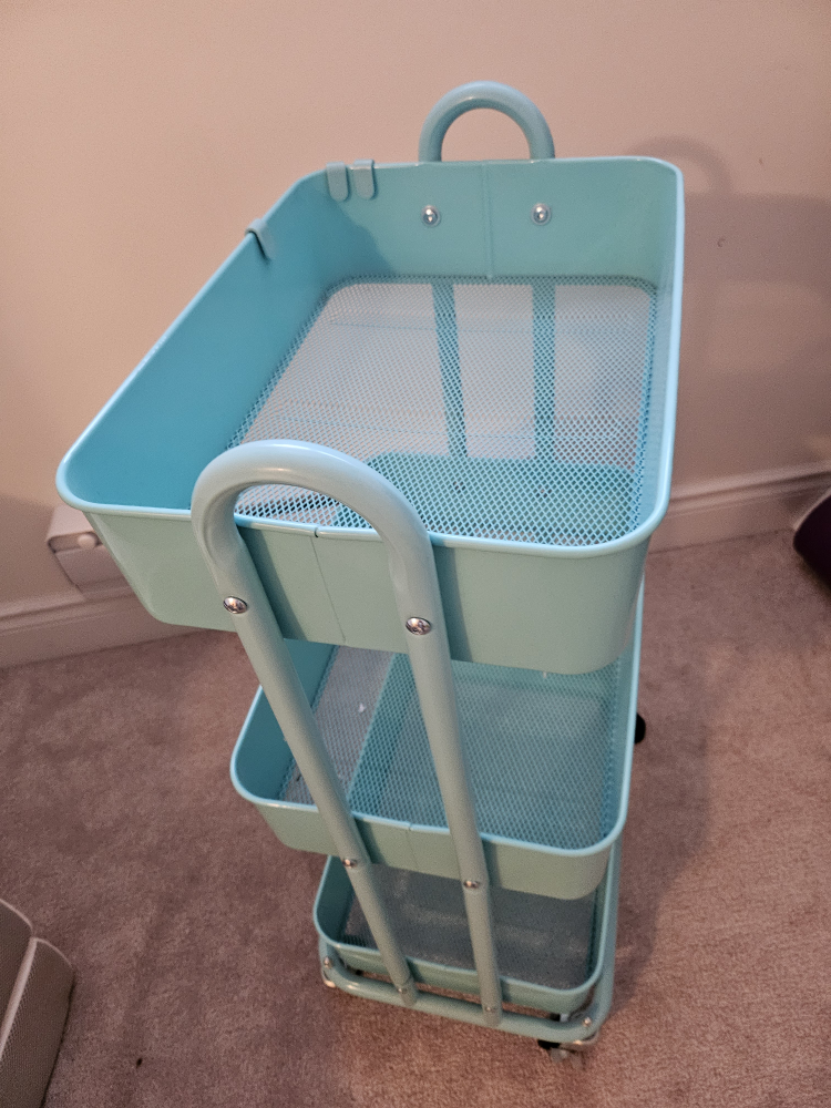 Three-Tier Rolling Cart - photo 3