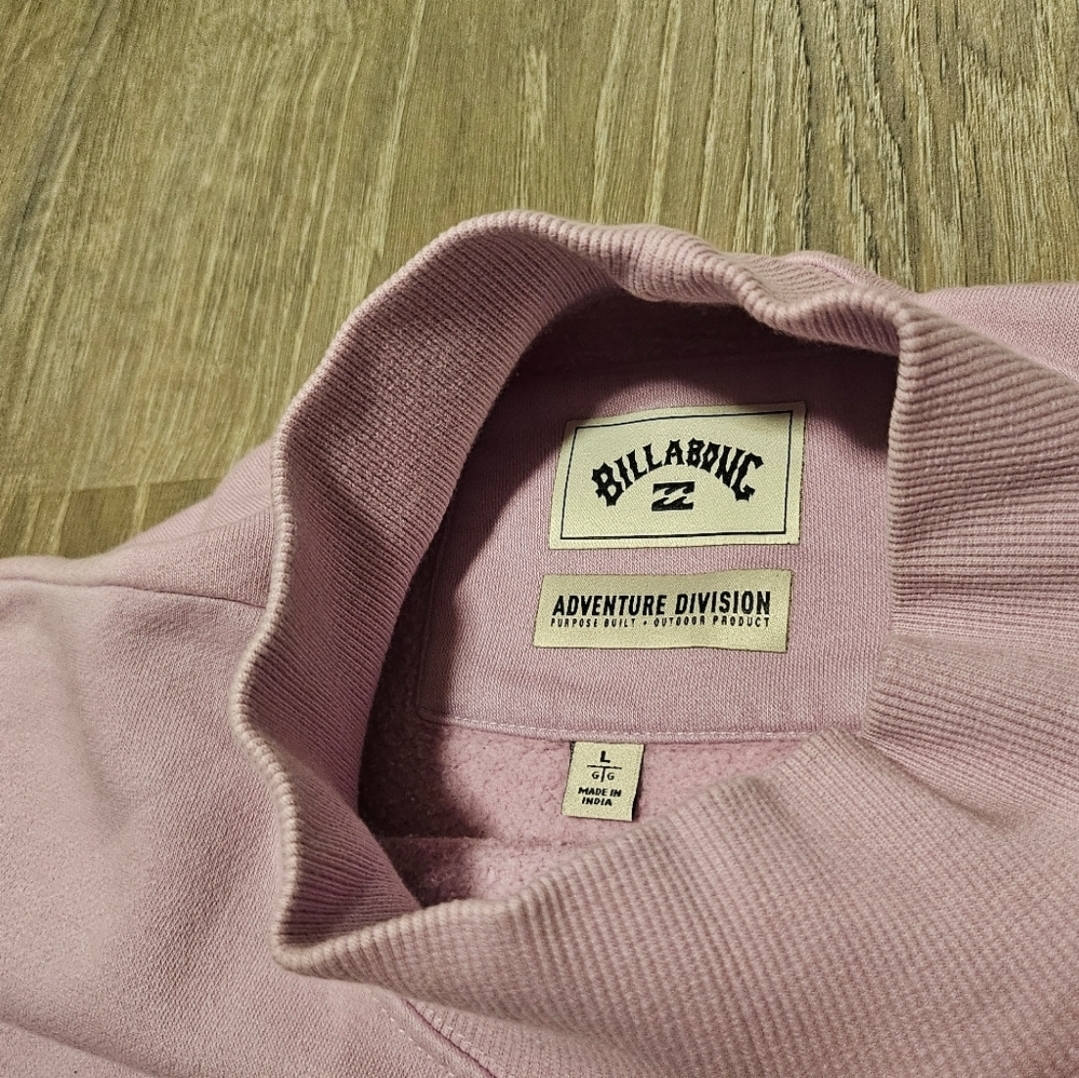 Billabong Pink Mock Neck Sweatshirt - photo 3