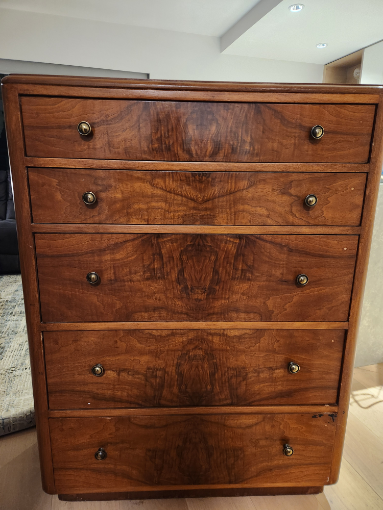 Vintage Wooden Chest of Drawers