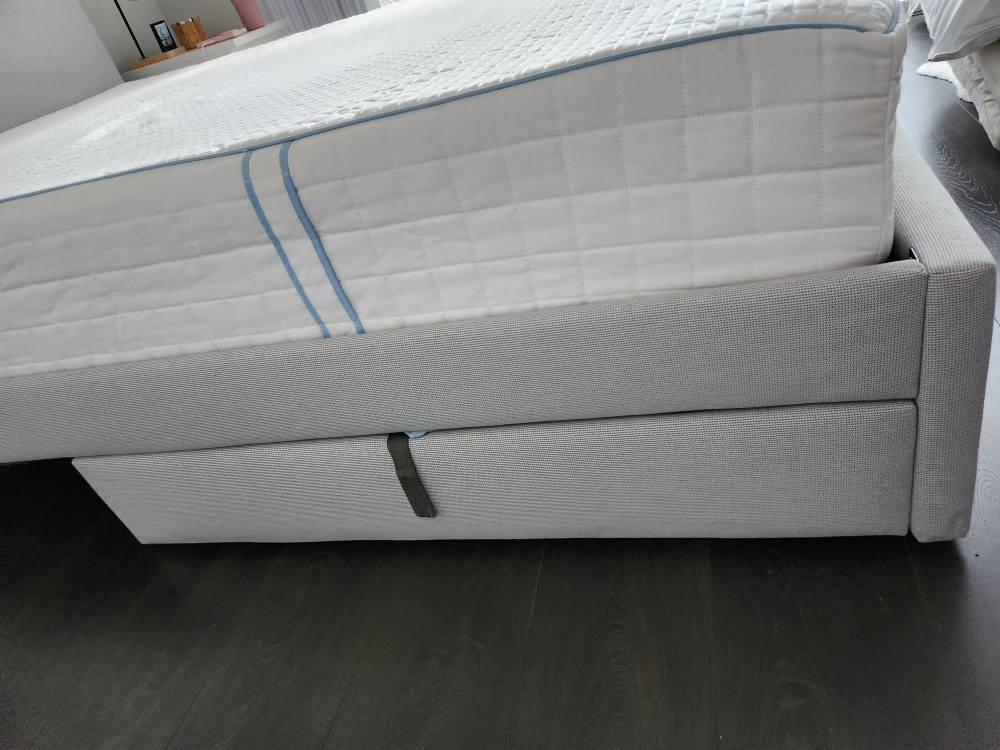 IKEA GLADSTAD Upholstered Bed Frame Queen - photo 3