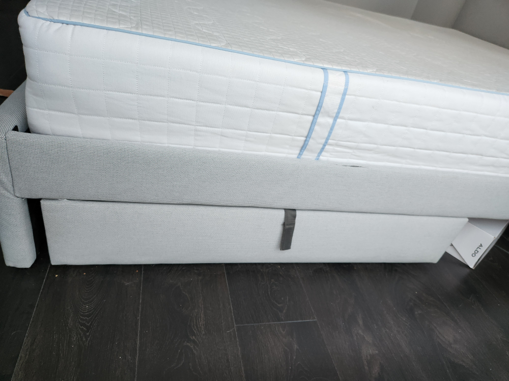 IKEA GLADSTAD Upholstered Bed Frame Queen - photo 4