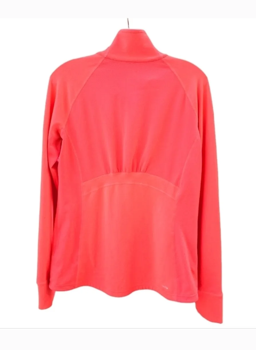 Adidas Neon Peach Half Zip Running Jacket image indicator(2)