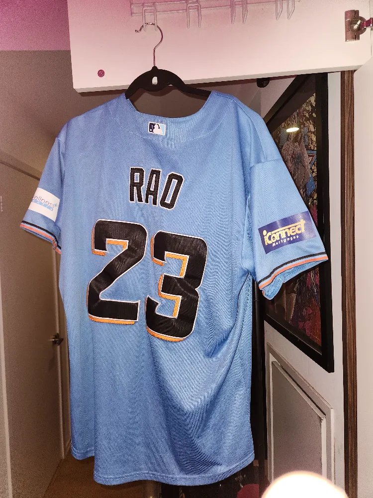 Miami Marlins Rao Baseball Jersey image indicator(2)