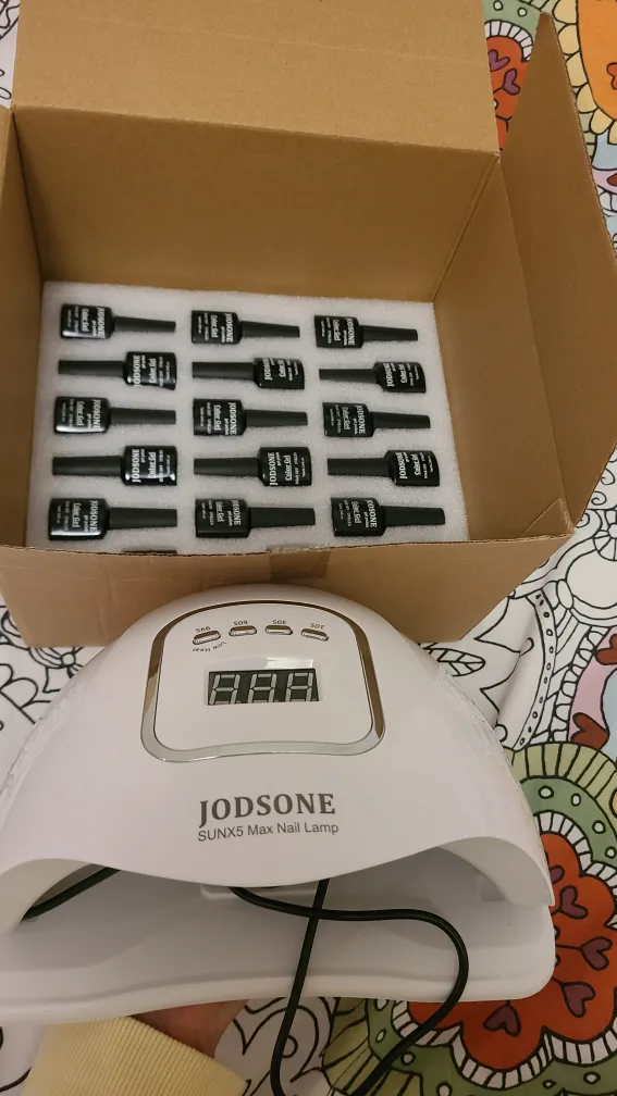 JODSONE 36 PCS Gel Polish Kit with UV Light image indicator(3)