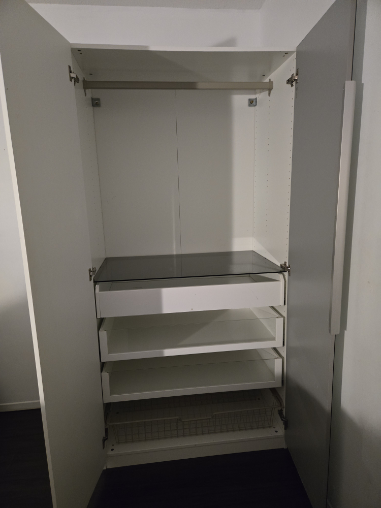 IKEA Pax Wardrobe with Mirror Door - photo 2