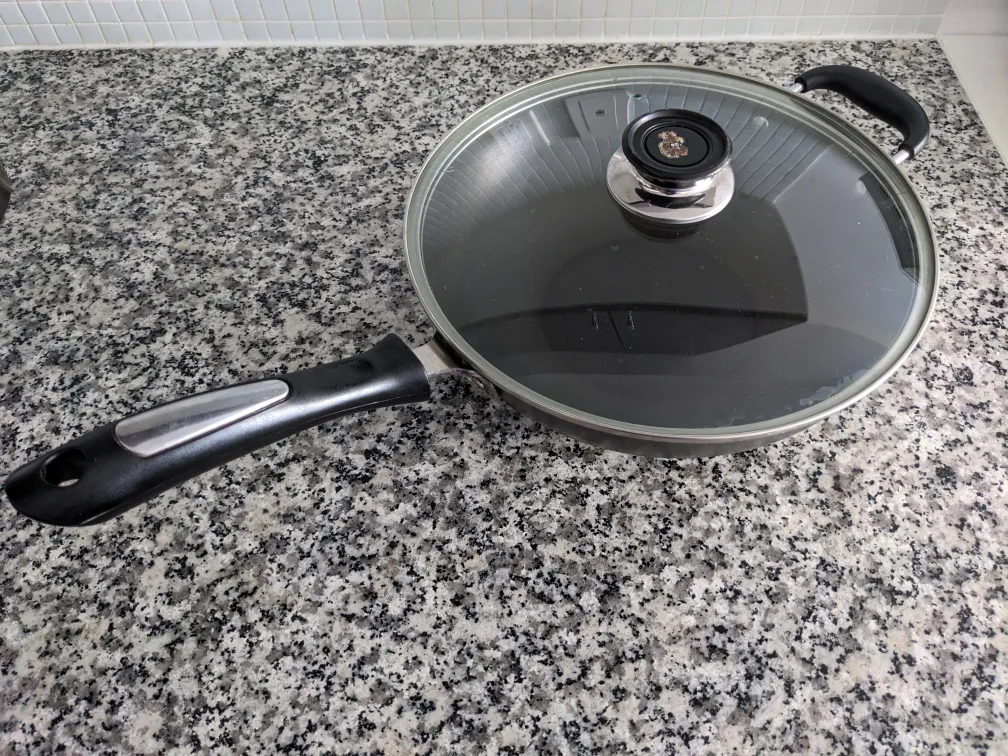 Non-Stick Wok with Lid🧡 image indicator(2)