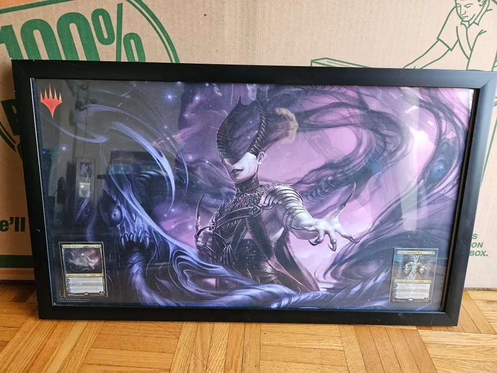 Ashiok, Nightmare Muse Framed MTG playmat