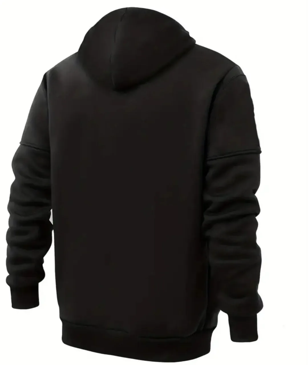 New Black Zip Up Hoodie image indicator(2)
