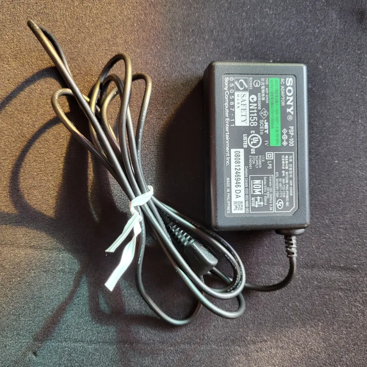 PSP PlayStation Power Cord thumbnail