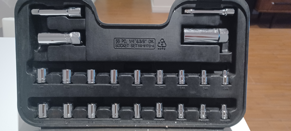 56 pce socket kit Master Craft